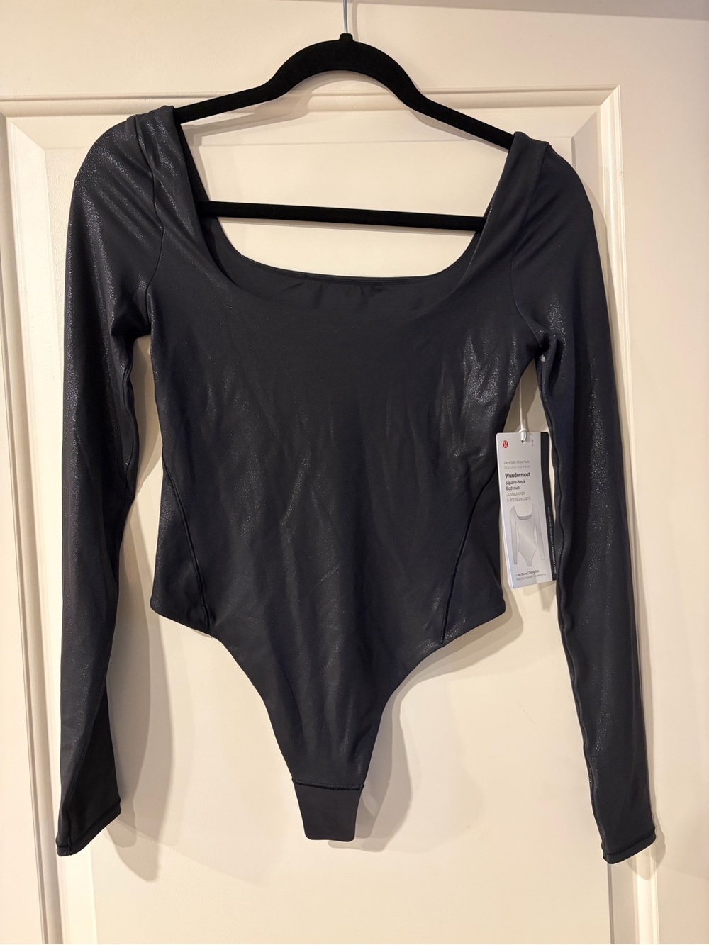 NWT Lululemon Wundermost Ultra Soft Shine Nulu‎ Square Neck Bodysuit